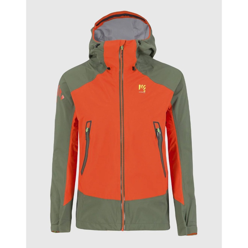 Karpos Storm Evo Jacket SPICY ORANGE/THYME M