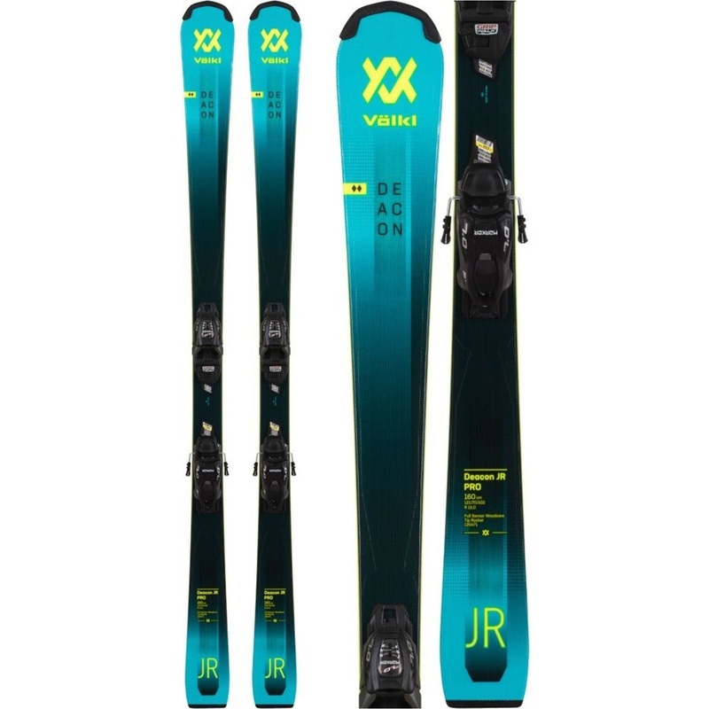 Volkl Deacon Jr Pro with VMotion 7.0 binding 120cm