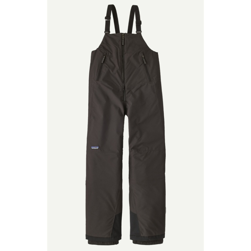 Patagonia Kids Powder Town Bibs Black S