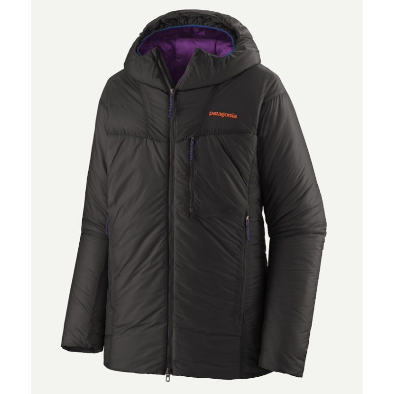 Patagonia M DAS Parka Black w/P6 Blue S