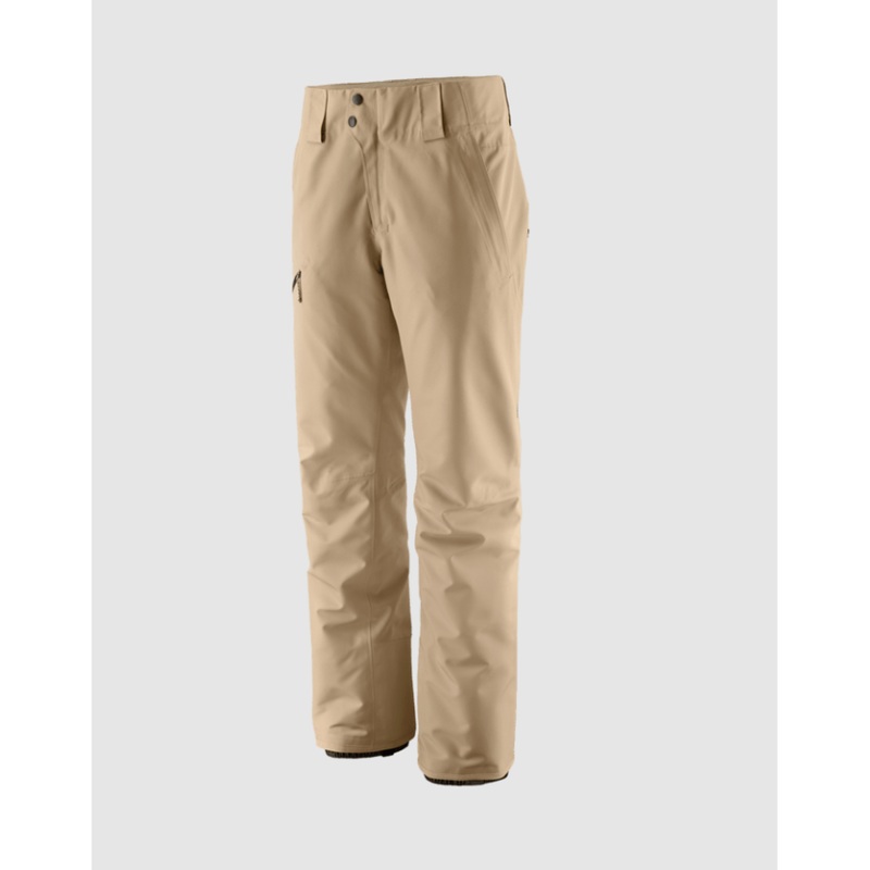 Patagonia W Insulated Powder Town Pants - Reg Oar Tan XS