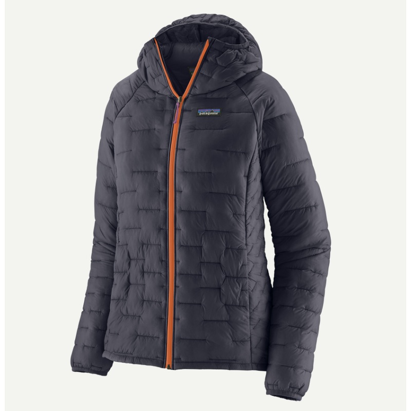 Patagonia W Micro Puff Hoody Smolder Blue w/P6 Blue XS