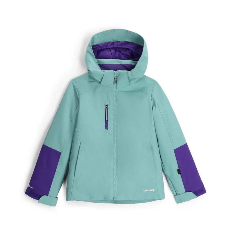 Spyder Girls Mila Jacket Sea Glass 10