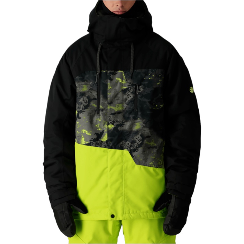 686 M Geo Insulated Jacket BLACK COLORBLOCK L