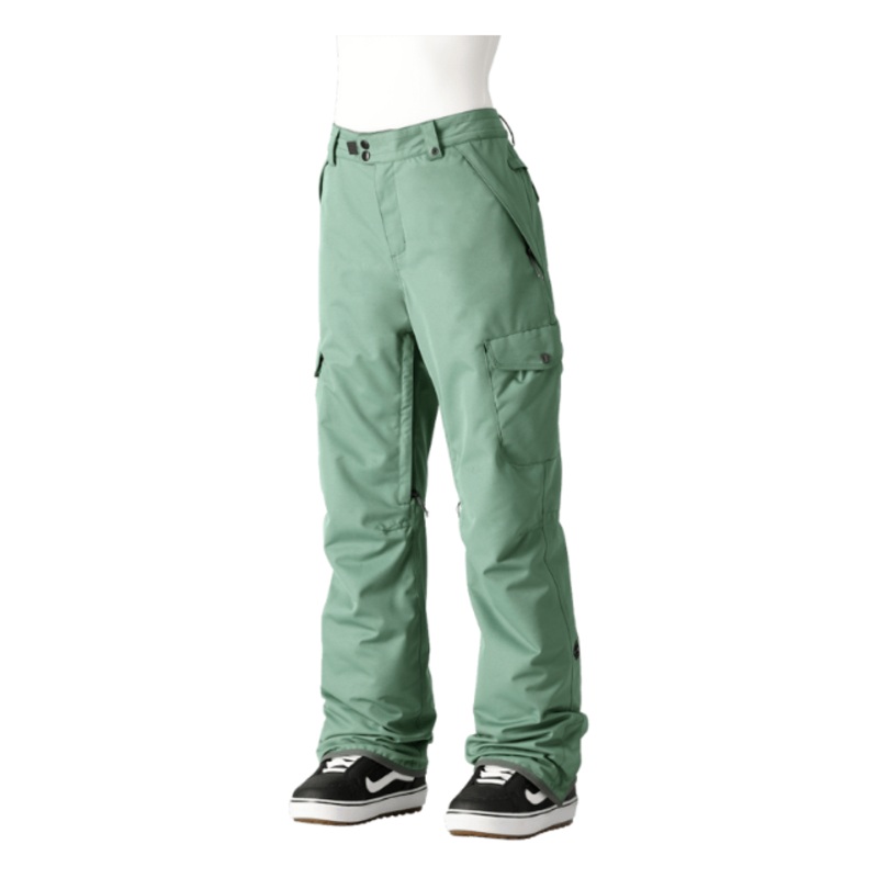 686 W Aura Insulated Cargo Pant CYPRESS GREEN S