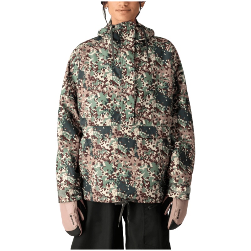 686 W Outline Shell Anorak ANTLER SPOTTED S