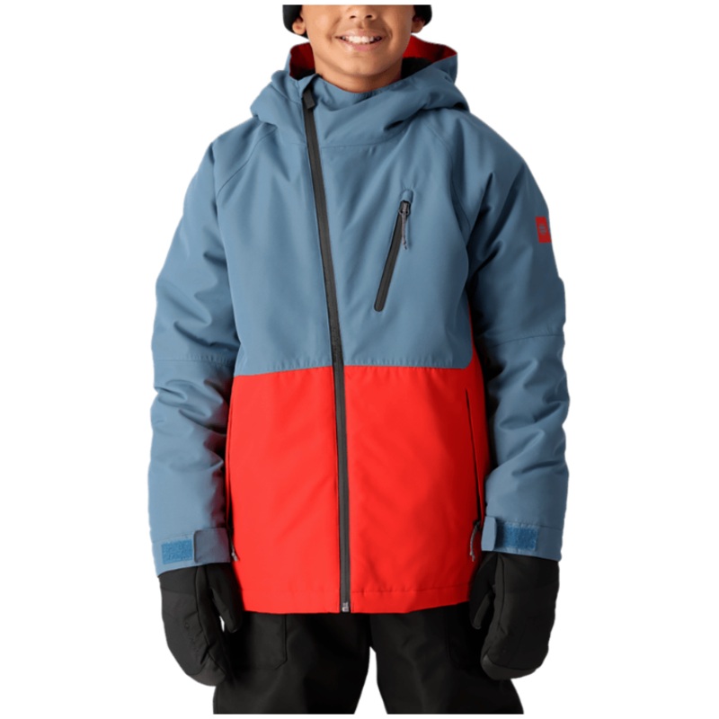 686 Boys Hydra Insulated Jacket Stellar Blue Colorblock XS