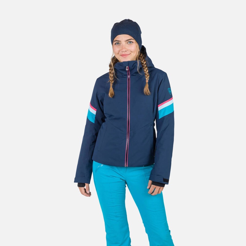 Rossignol W Strawpile Jacket Dark Navy S