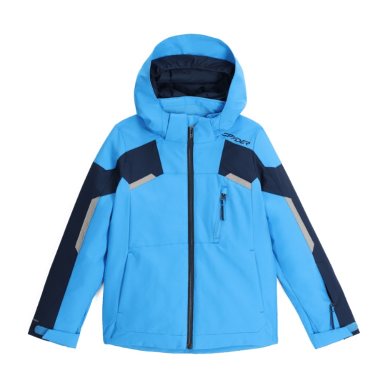 Spyder Youth Leader Jacket Aether Blue 8