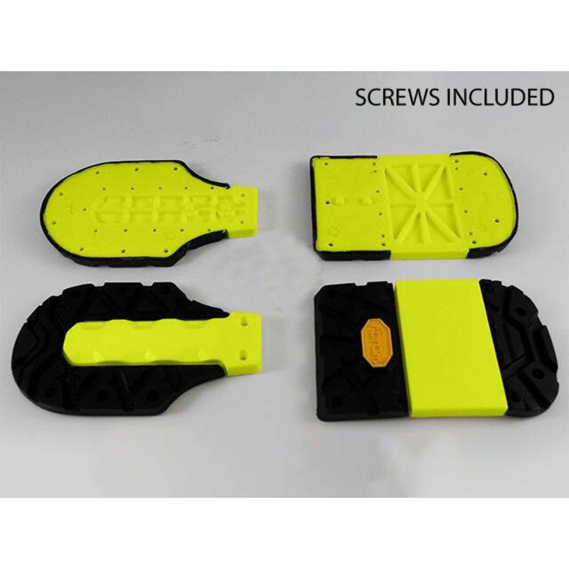 Head Heel/Toe Lifter R.WCR MM7 Vibram S.16mm Yellow
