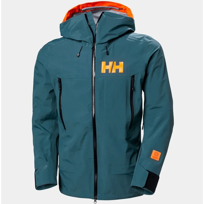 Helly Hansen M Sogn Shell 2.0 Ski Shell Jacket Dark Creek L