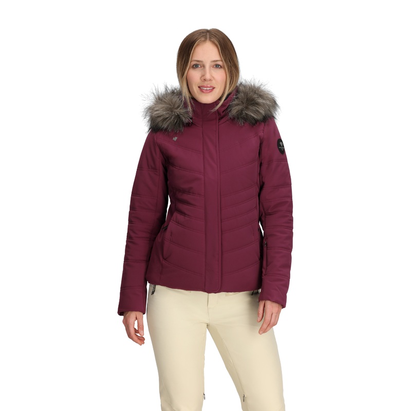 Obermeyer Tuscany Elite Jacket Cabernet 8/R