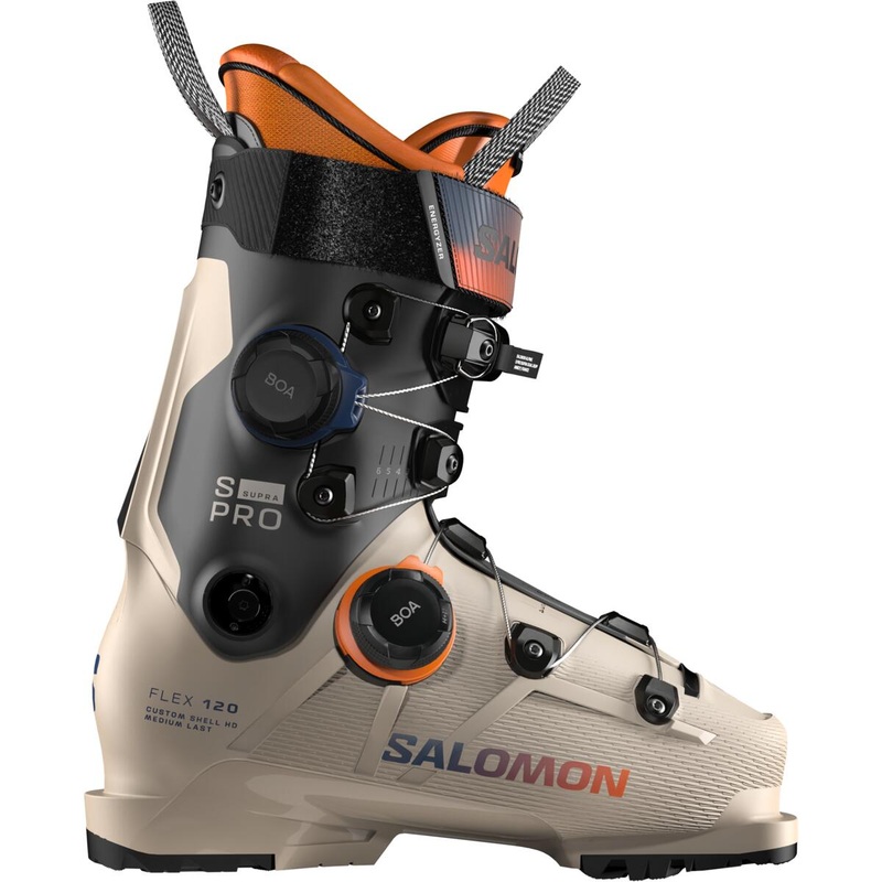 Salomon S/PRO Supra Dual BOA 120 Humus/Black/Orange Tiger 27/27.5