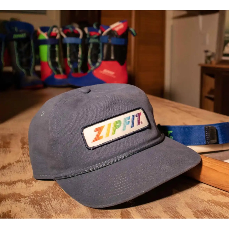 Zipfit Rainbow Logo Cap Rainbow Logo OS