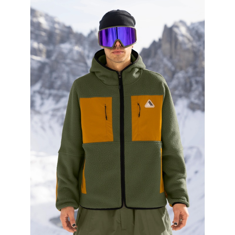 Armada Furtherance Fleece Jacket Olive/Golden B XS