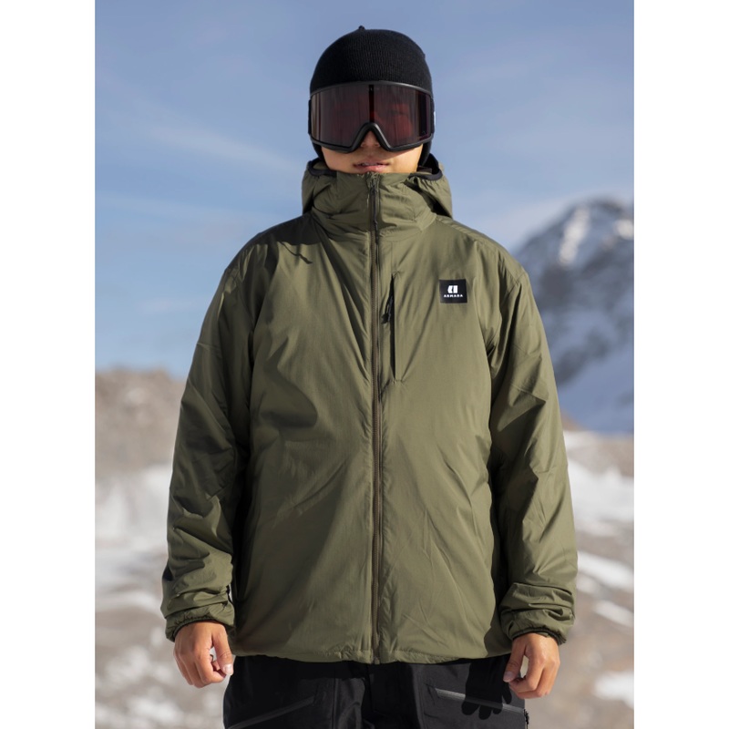 Armada Locator Stretch Insulator Olive XS