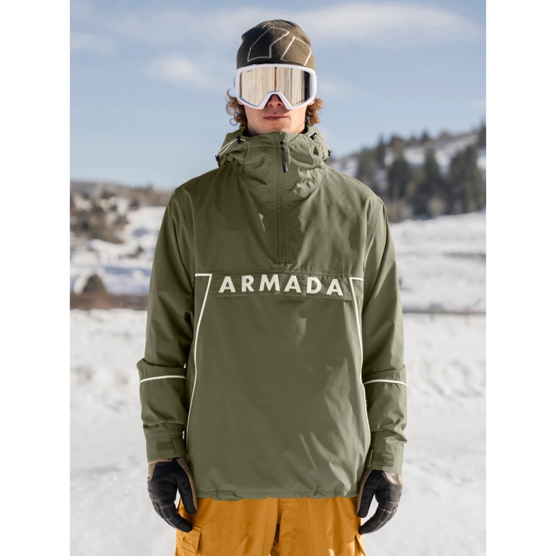 Armada Salisbury 2L Anorak Jacket Olive S