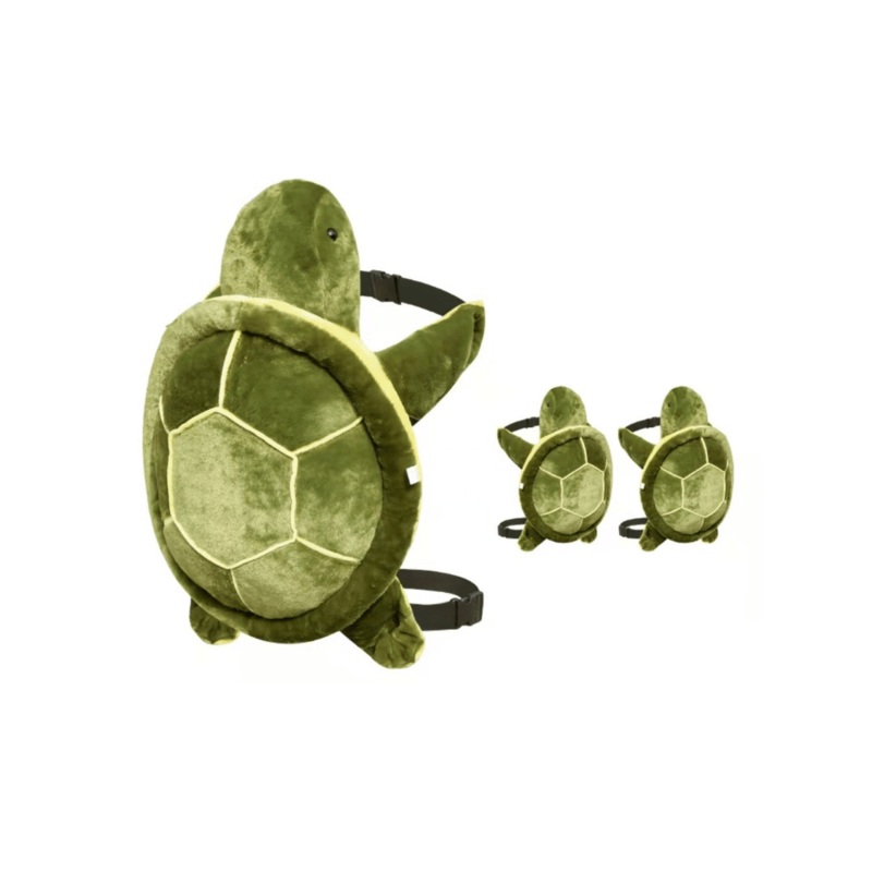 Unisex Cute Tortoise Hip & Knee Pads Set Pink Knee Pad M