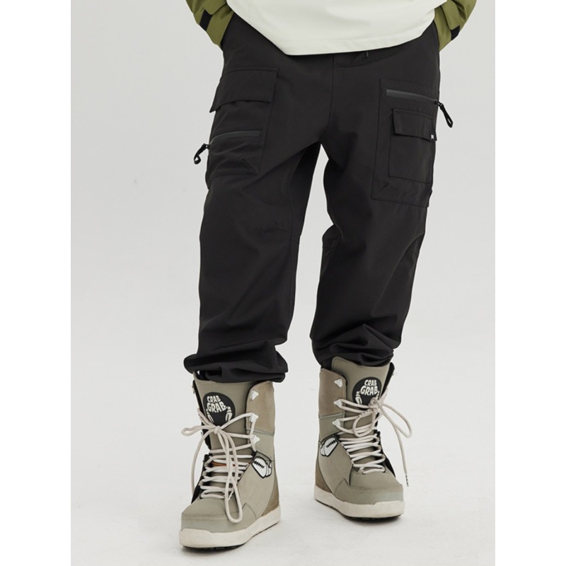 NANDN Jogger Narrow Mouth Snow Pants - Men's White S