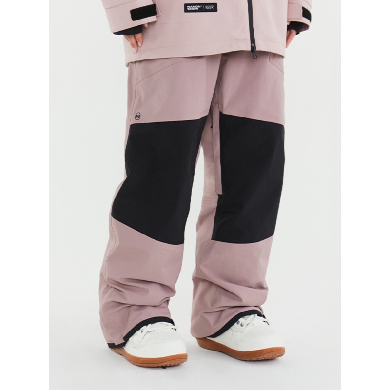 NANDN Mash Up Snow Pants - Unisex Black S