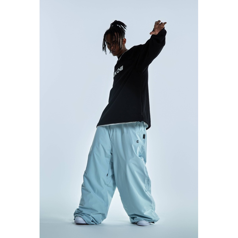 Renchill Motion Oversize Ski Pants - Unisex Purple S