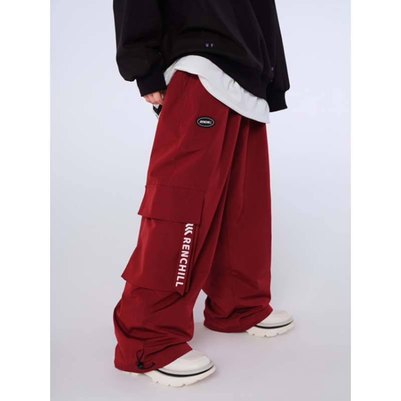 RenChill Wine Baggy Style Snow Pants - Unisex Black S