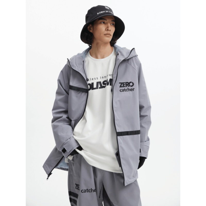 Tolasmik X ZERO Catcher Motion Jacket - Men's Grey S