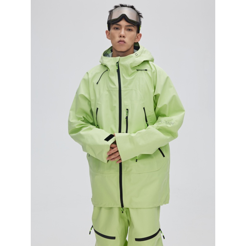 Yetisnow Apple Green Snow Jacket - Men's Green M
