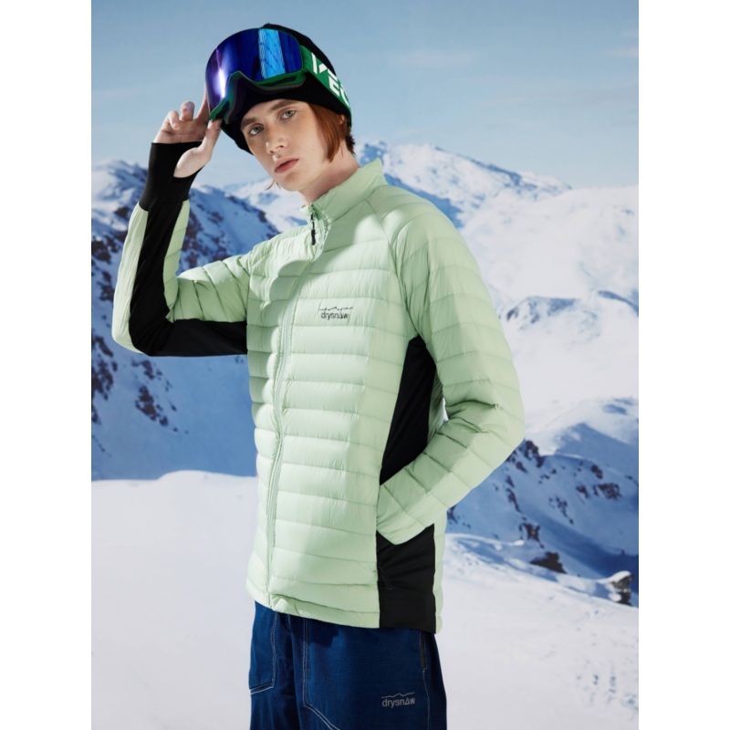 Drysnow Lightweight Goose Down Jacket - Men's Green S