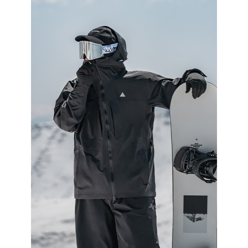 NANDN 3L Ultimate Insulated Snow Jacket - Men's Black S