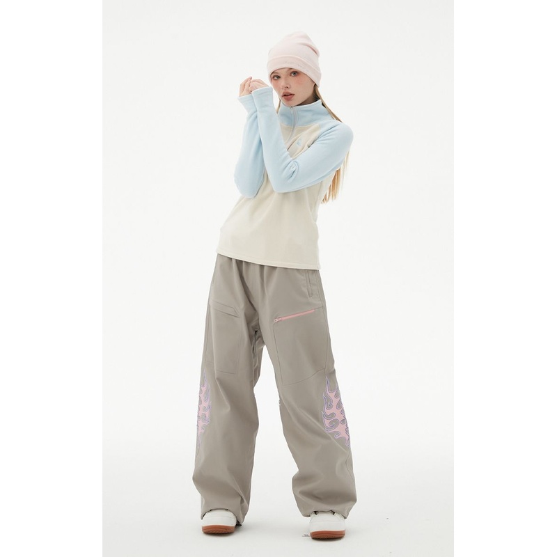 RandomPow Inferno Blaze Fleece Pants - Women's Blue S
