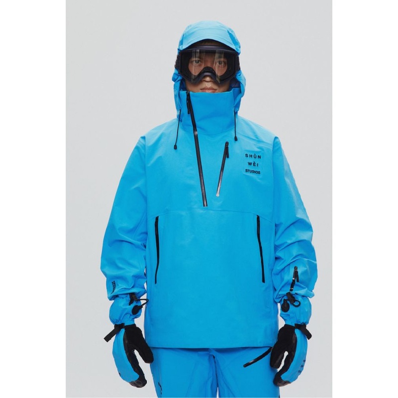 SHUNWEI 3L All Terrain Snow Jacket - Unisex Blue S