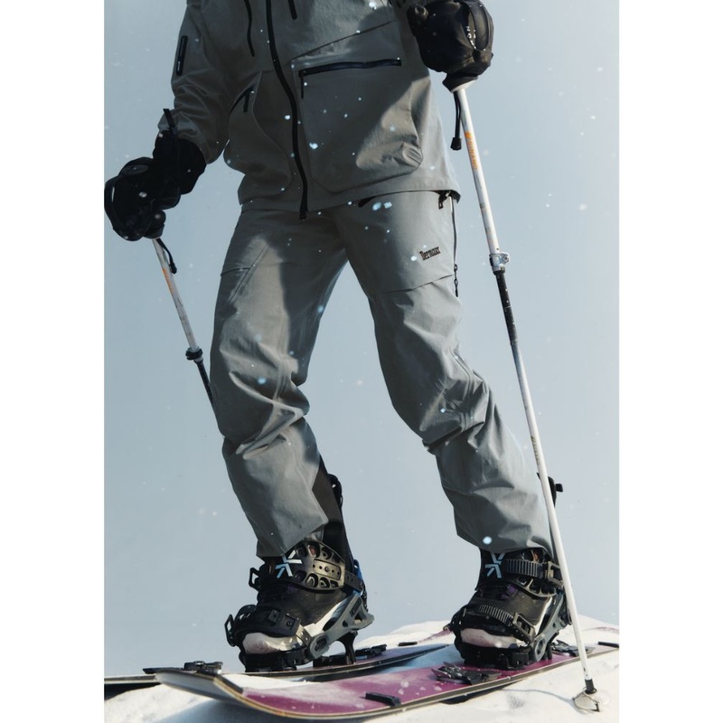 SHUNWEI 3L Storm Shift Snow Pant - Unisex Grey S