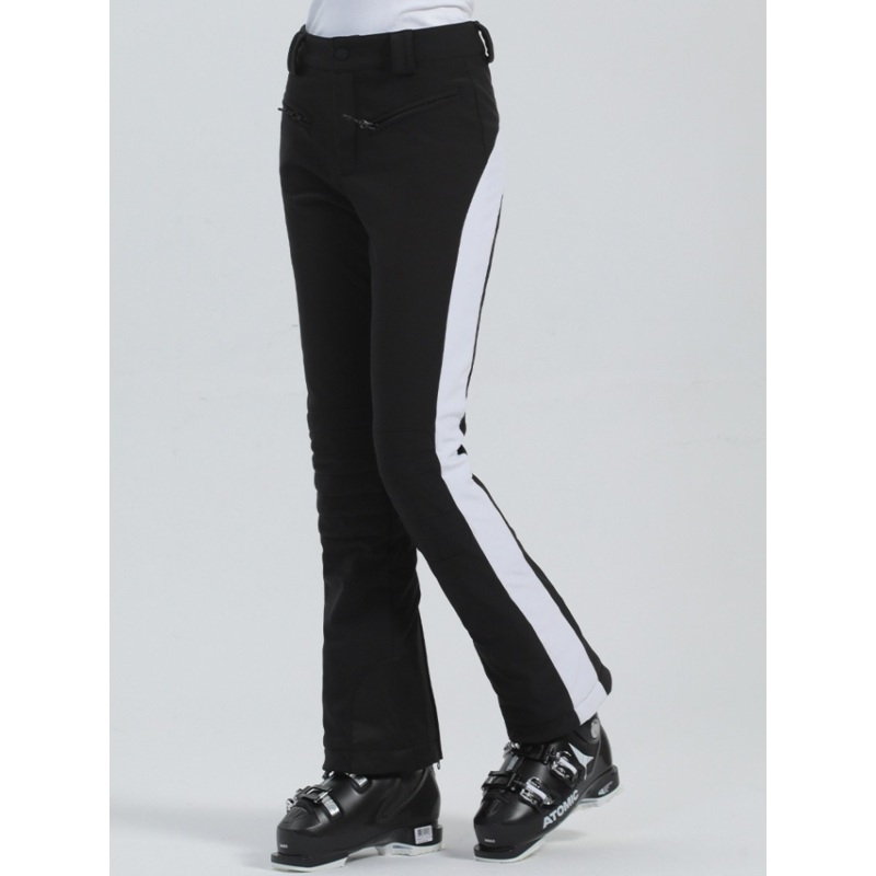 Gsou Snow Winter Skinny Ski Pants - Women's Black XS