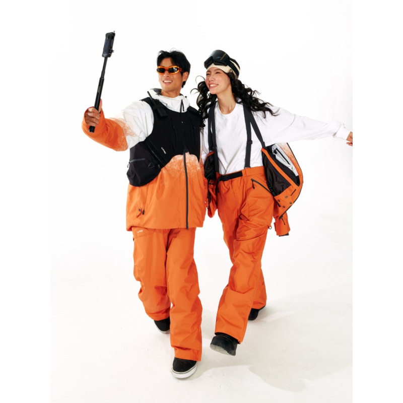LITAN Alpine Teflon Orange Jacket - Unisex Orange XS