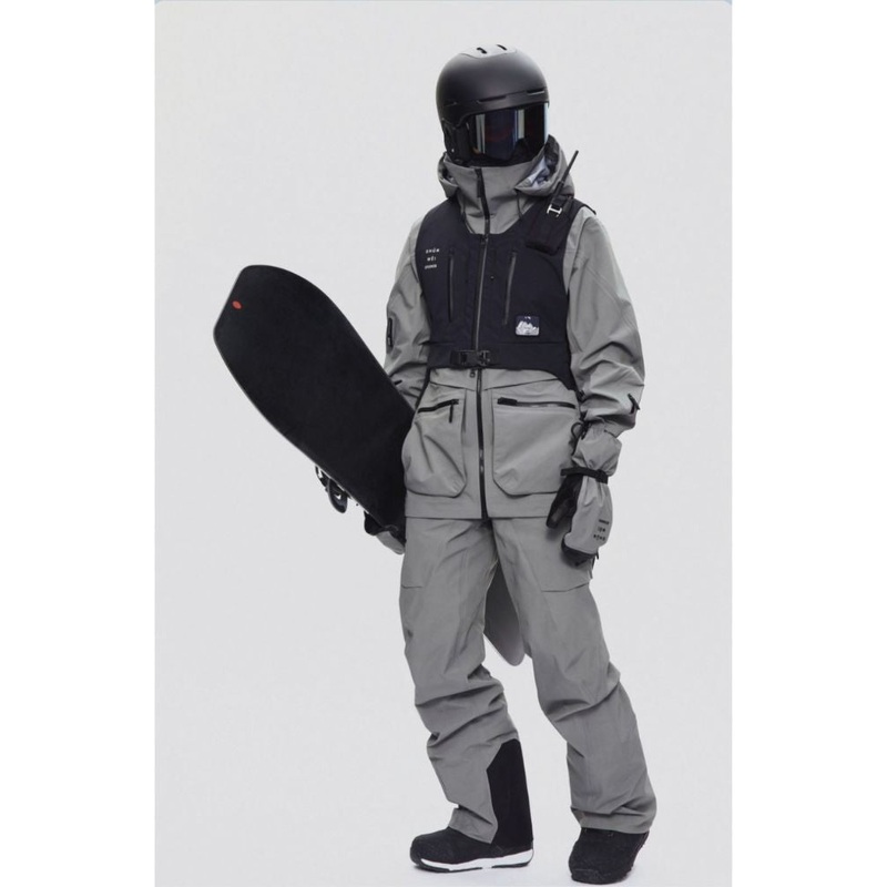 SHUNWEI Glacier Peak Vest - Unisex Grey S/M
