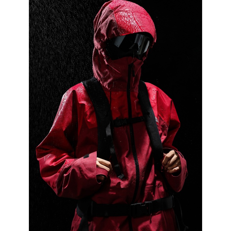 POMT 3L BC Baggy Shell Jacket [Limited Region] Raspberry Red S