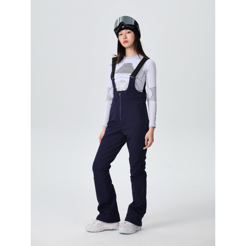 Searipe Sleek Dynamic Snow Bibs [Limited Region] Navy XS