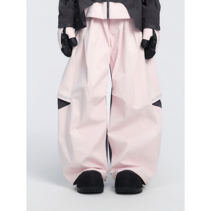 BCG Ballet Bound Pink Baggy Ski Pants - Women's Light Pink XS
