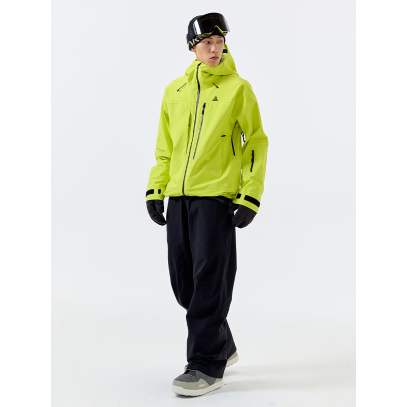 NANEND Arc 3L RECCO Shell Ski Pants - Men's Black XS