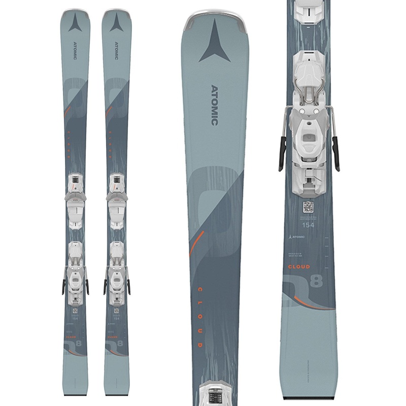 Atomic Cloud Q8 Skis + M10 GW Bindings 2023 140