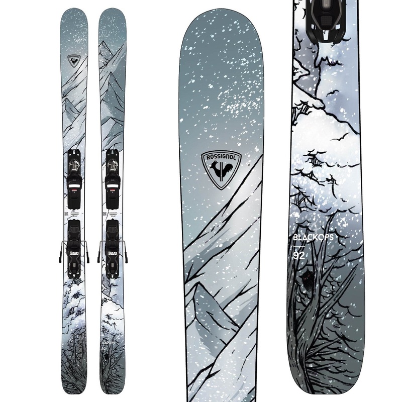 Rossignol Black Ops Day 92 Skis + xPress 11 GW W Bindings 2023 156