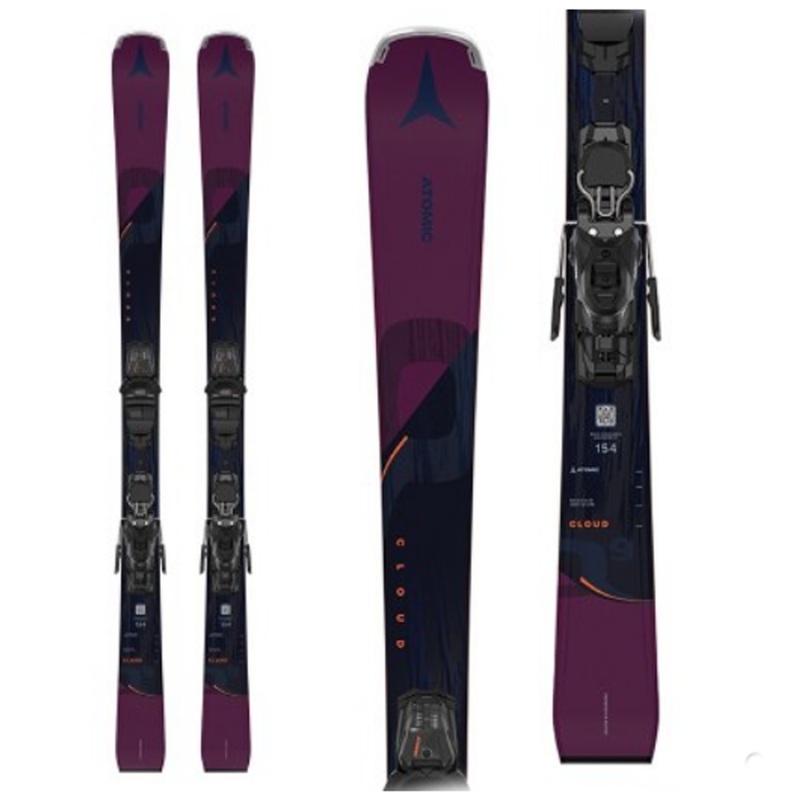 Atomic Cloud Q9 Skis + M10 GW Bindings 2024 140