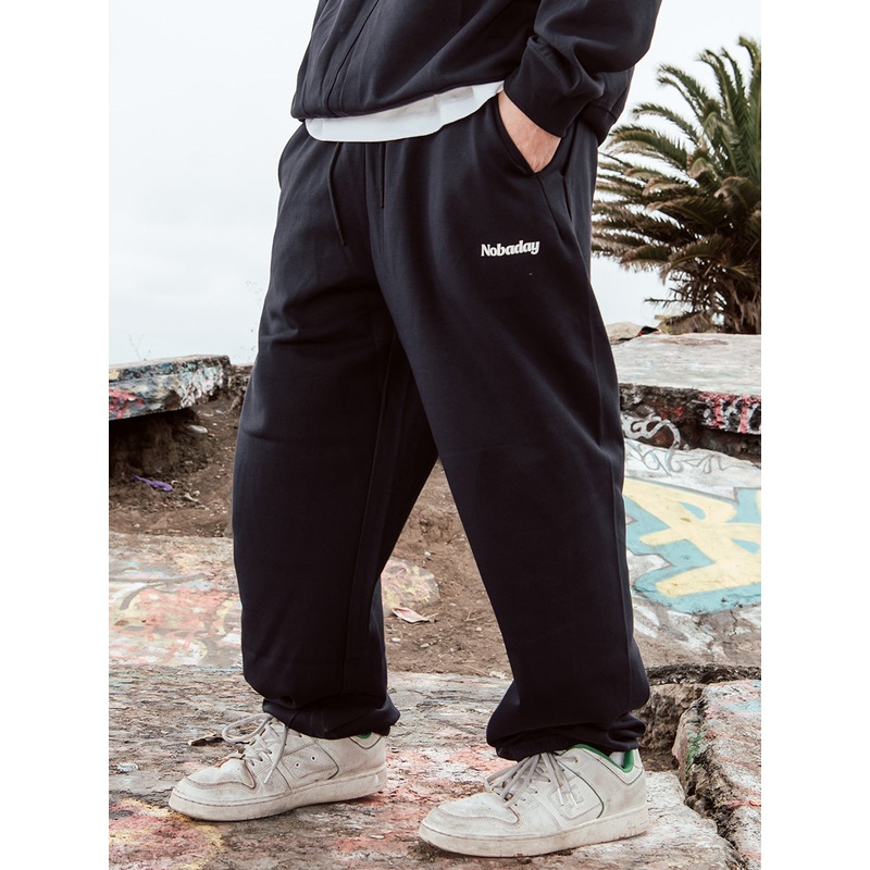 Nobaday Drawstring Sweatpants Navy S