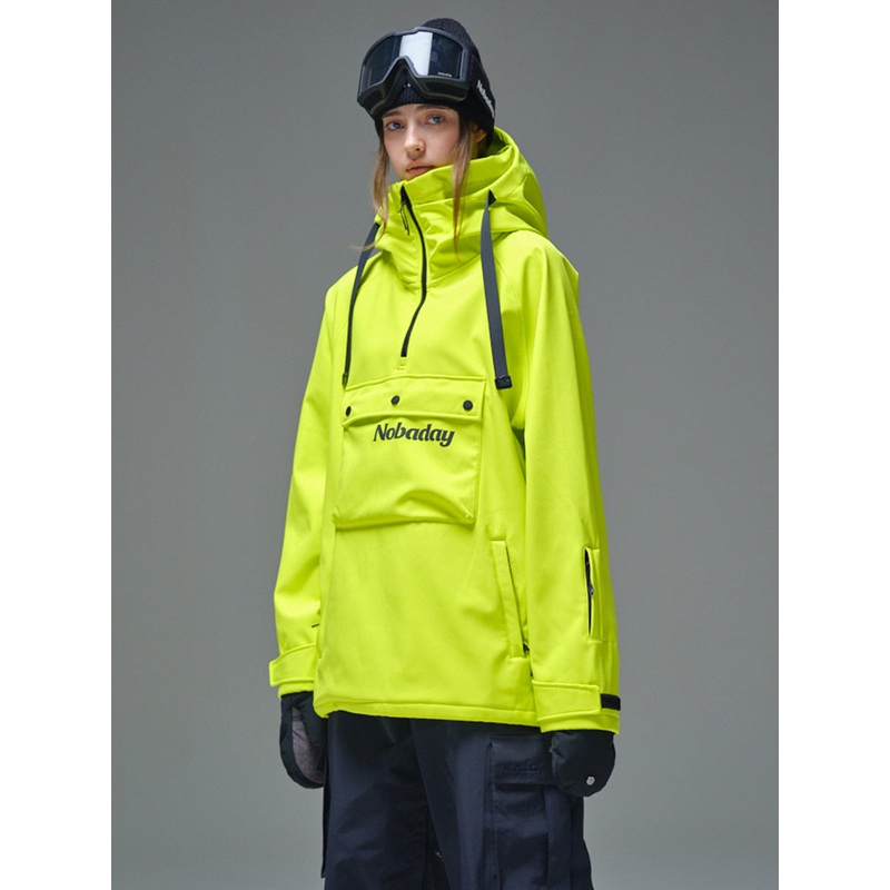 Women's Pure Free Waterproof Fleece Hoodie Green Green S