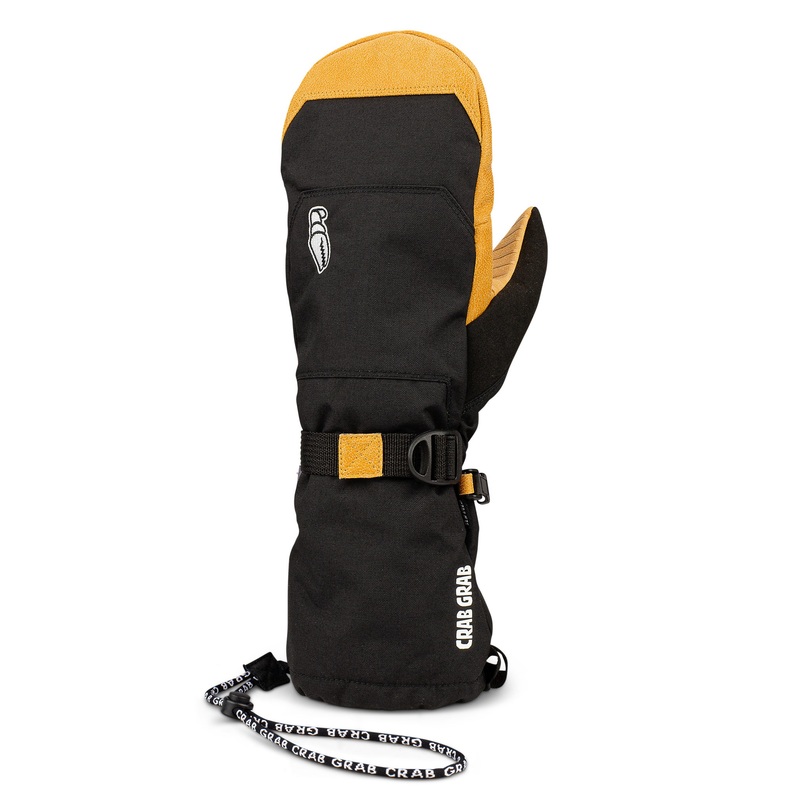 Crab Grab Cinch Womens Mitt 2025 Black and Tan S