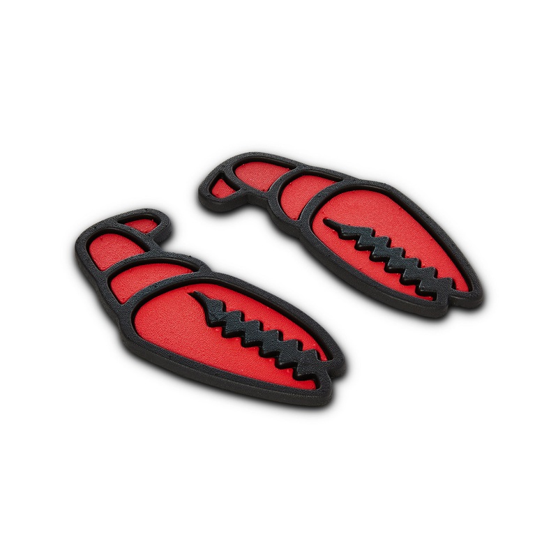 Crab Grab Mega Claw Traction Stomp Pad in Black and Red