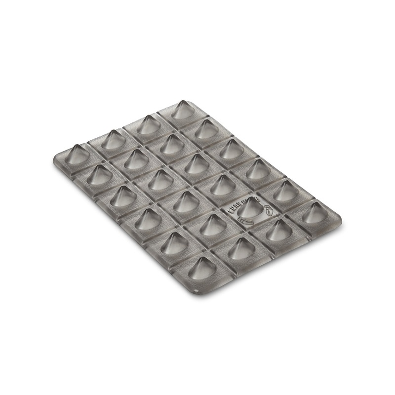 Crab Grab Shark Teeth Traction Stomp Pad in Smoke