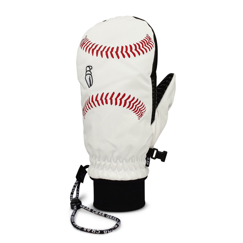 Crab Grab Slap Mitt 2025 Washed Black XS