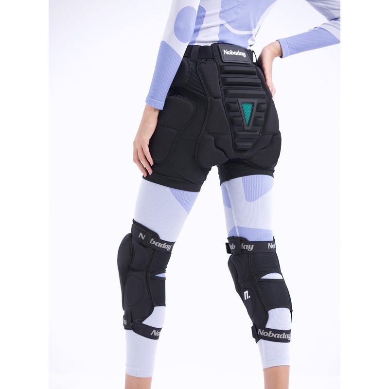 Women's P4U Protective Shorts and Knee Pads Suits XS